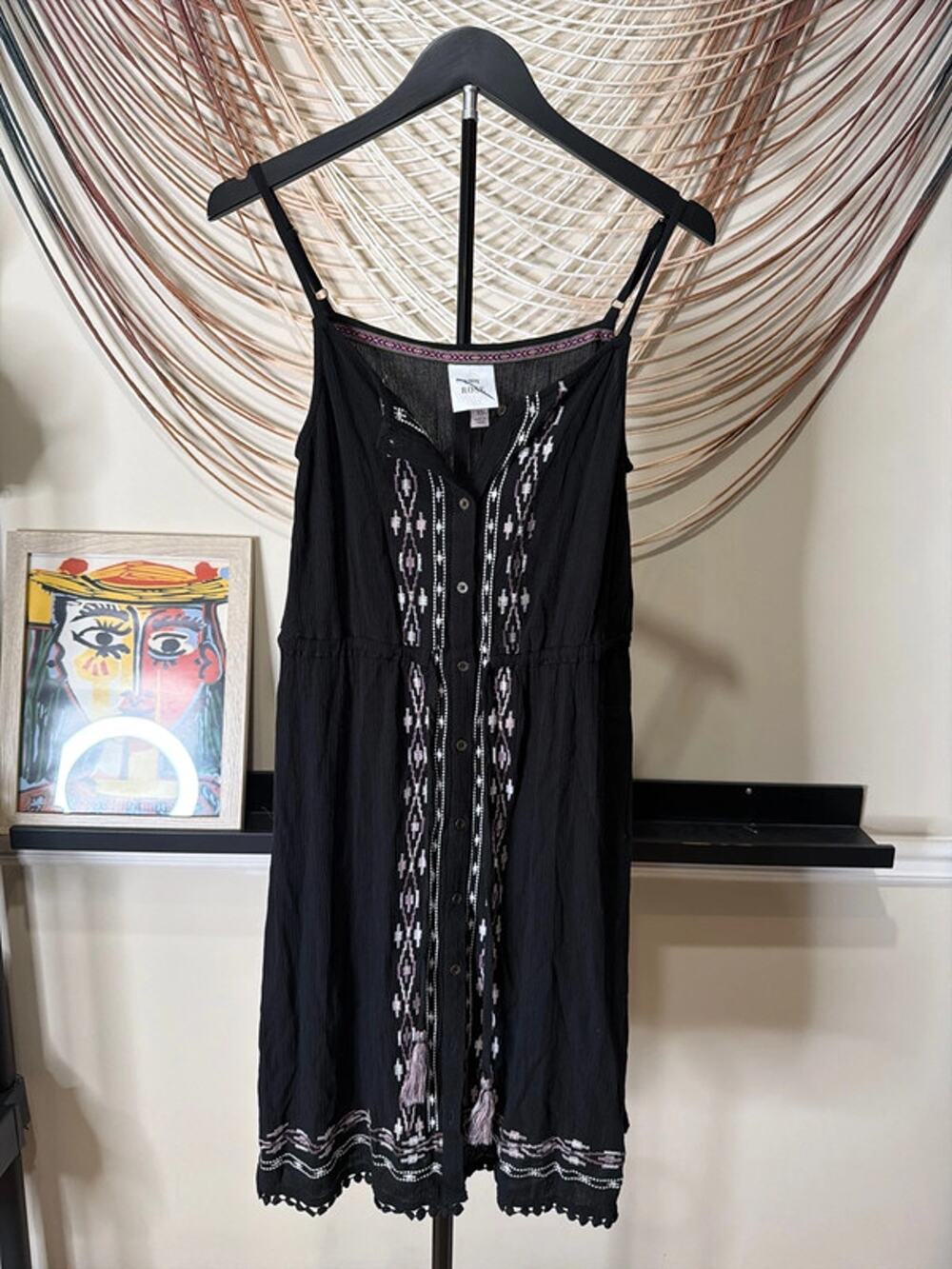 3 for $9 Knox Rose, black summer dress EUC XS 2848